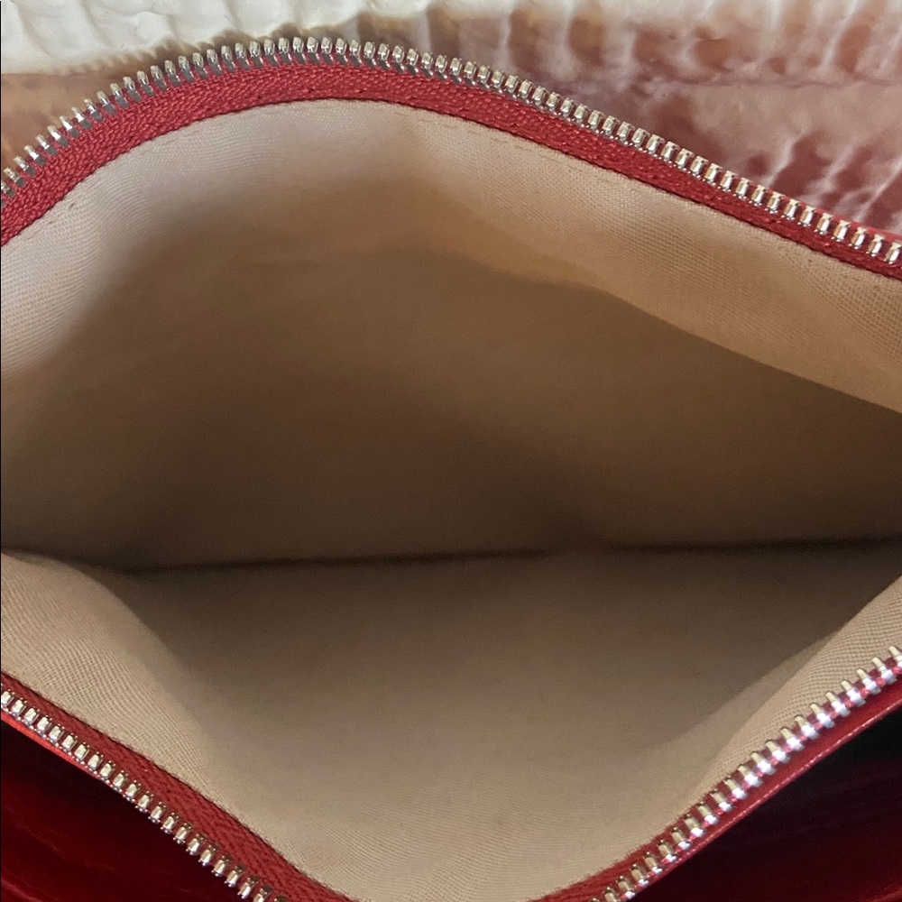 Valentina red leather Crossbody bag - Picture 8 of 9